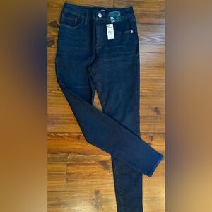 Express Ladies Skinny High Rise  Dark Wash Ultra Hyper Stretch NWT